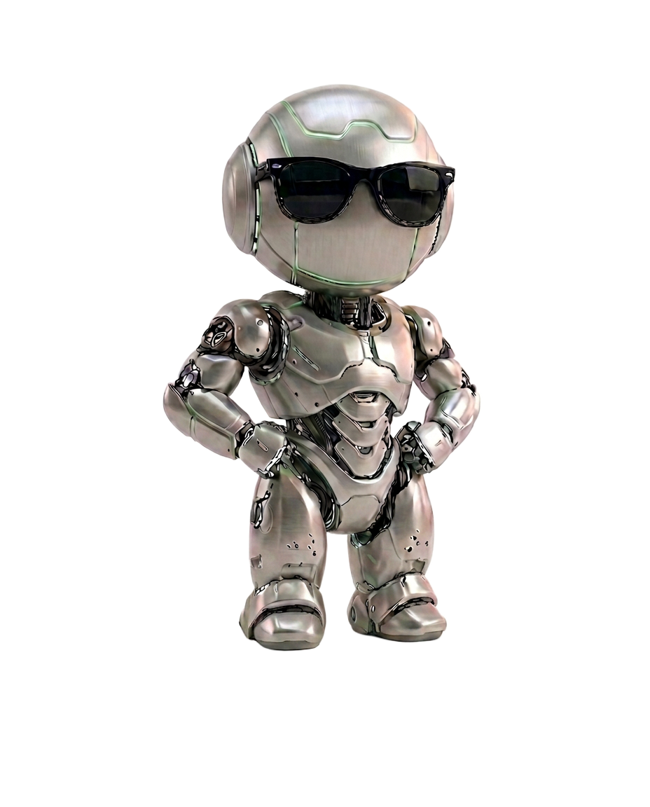 Sidekick robot mascot